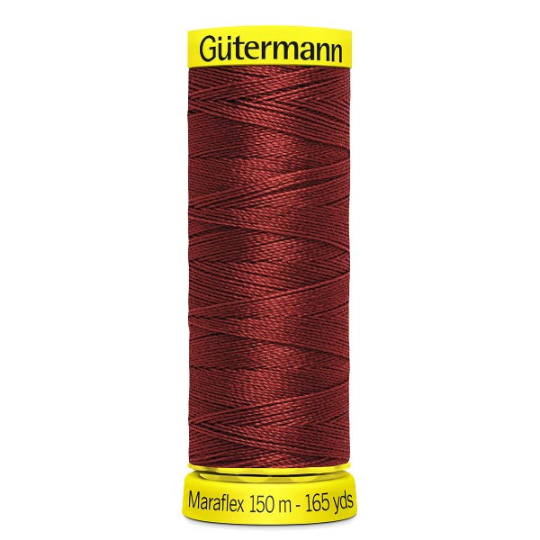 12 Gutermann Maraflex Thread 150m - Dark Red