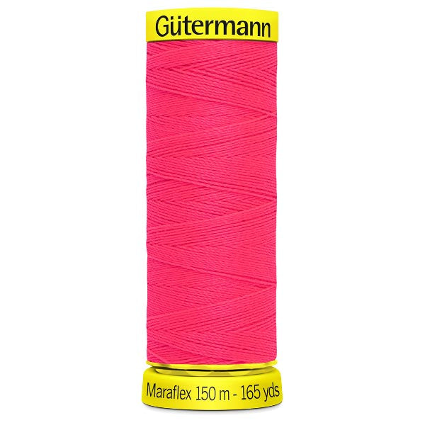 3837 Gutermann Maraflex Thread 150m - Neon Pink