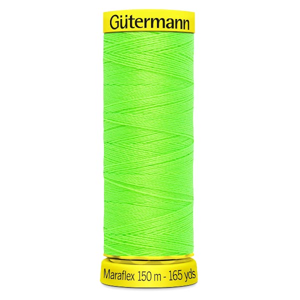 3853 Gutermann Maraflex Thread 150m - Neon Green