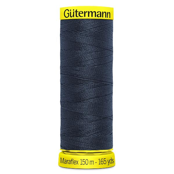 665 Gutermann Maraflex Thread 150m - Dark Ink Blue