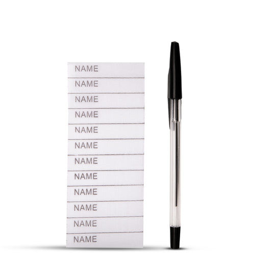 Iron On Name Labels With Pen
