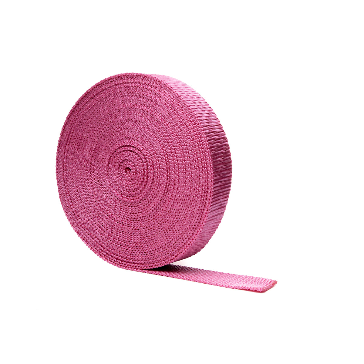 Cerise Polypropylene Webbing 25mm