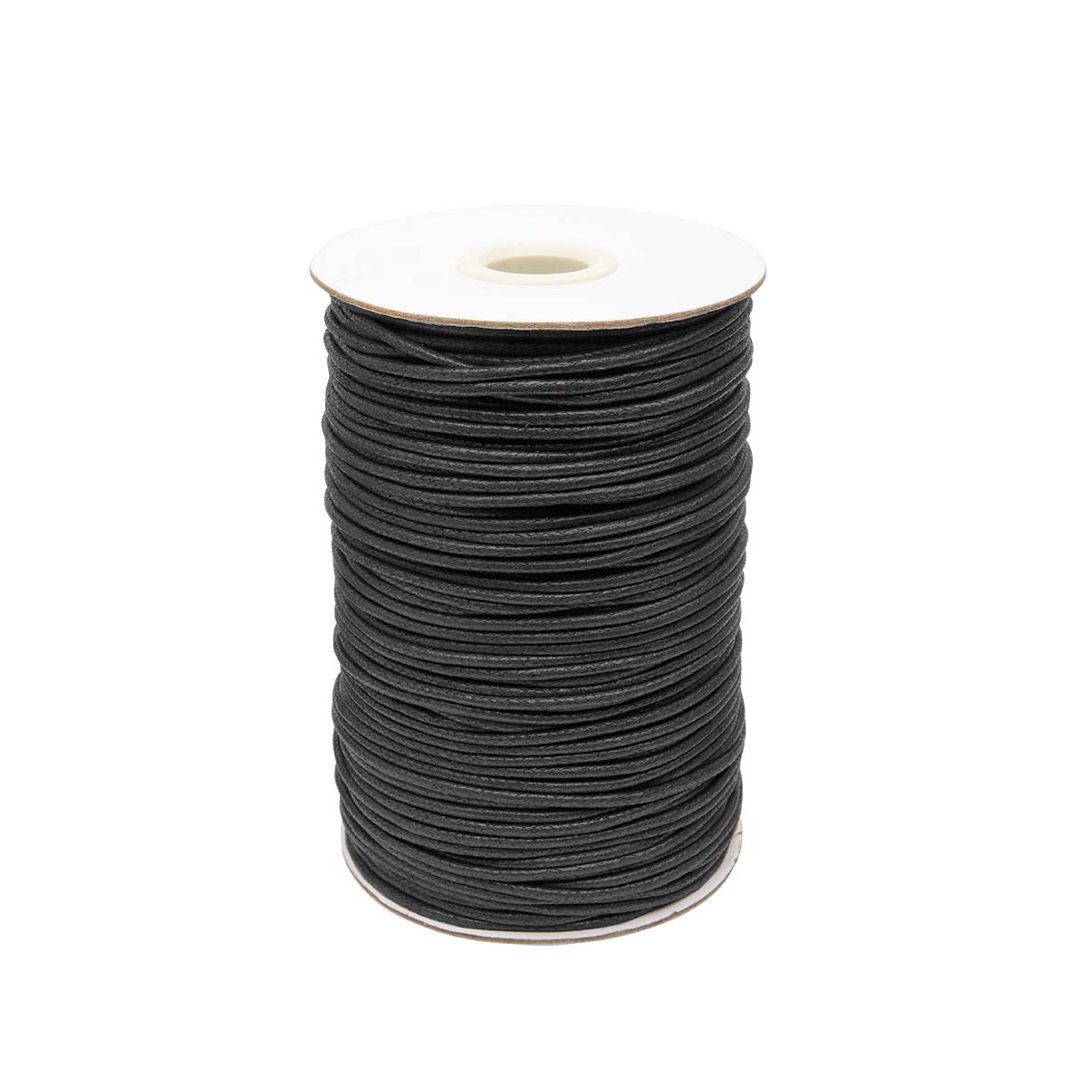 Waxed Cord 2mm Black