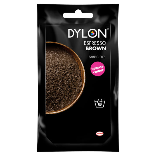Dylon Hand Fabric Dye – Espresso Brown Colour 11