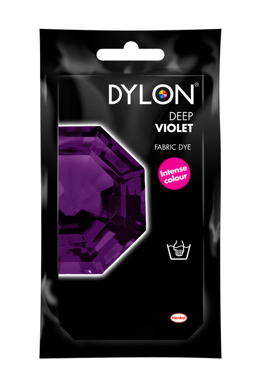 Dylon Hand Fabric Dye – Deep Violet Colour 30