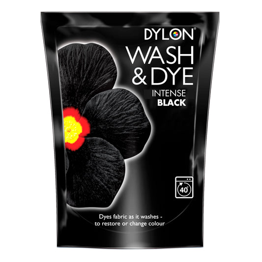 Dylon Machine Fabric Dye – Intense Black Colour 01