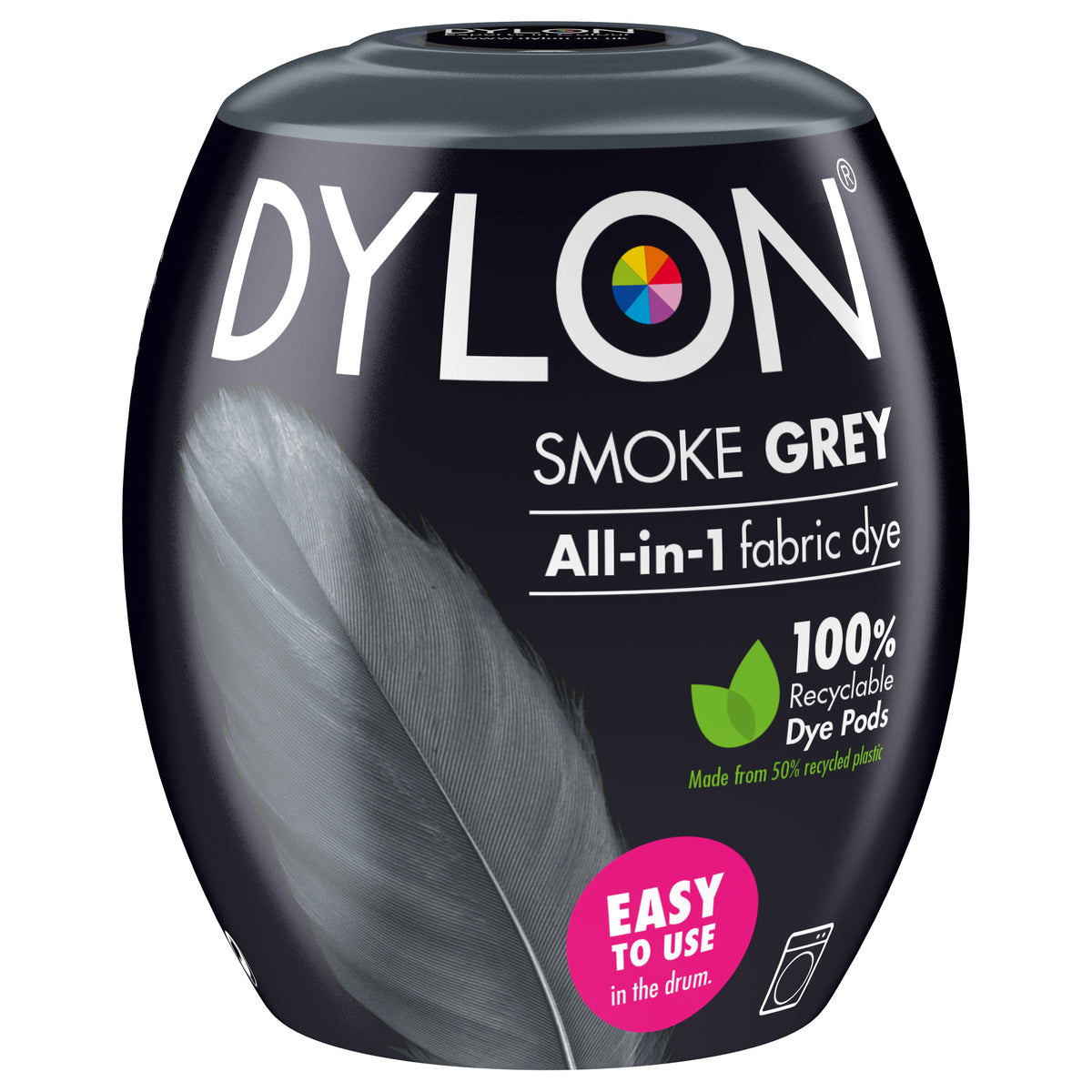 Dylon Machine Dye Pod – Smoke Grey Colour 65