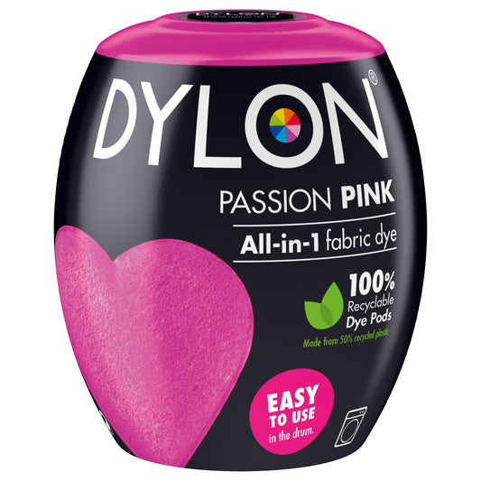 Dylon Machine Dye Pod – Passion Pink Colour 29