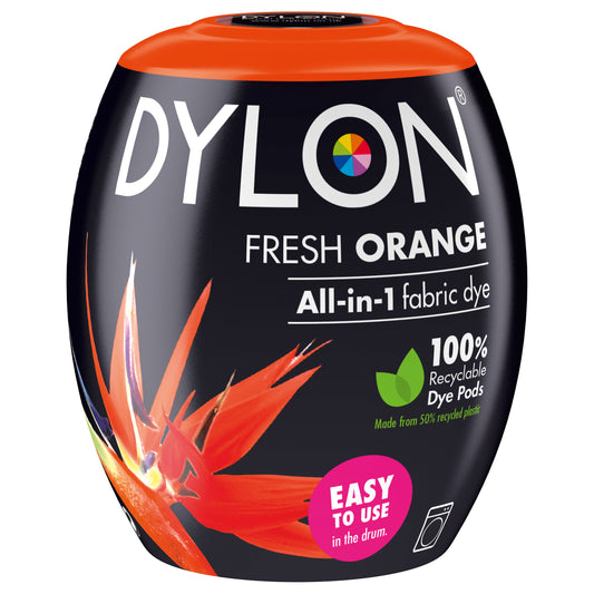 Dylon Machine Dye Pod – Fresh Orange Colour 55
