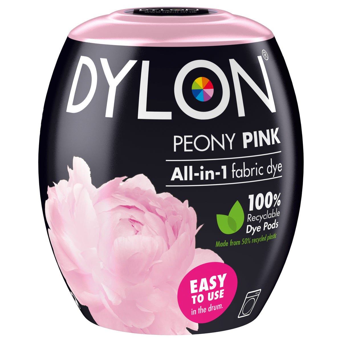 Dylon Machine Dye Pod – Peony Pink Colour 07