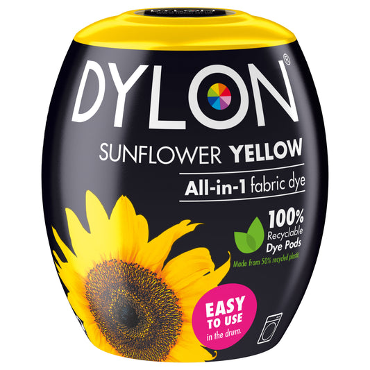 Dylon Machine Dye Pod – Sunflower Yellow Colour 05