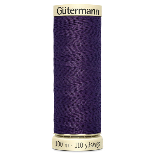 257 Gutermann Sew All Thread 100m - Aubergine