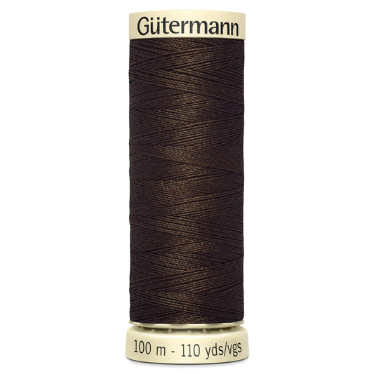 406 Gutermann Sew All Thread 100m - Hickory