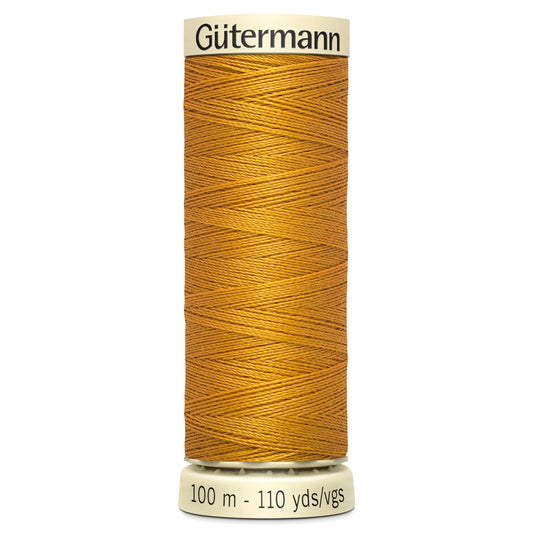 412 Gutermann Sew All Thread 100m - Mustard Ginger