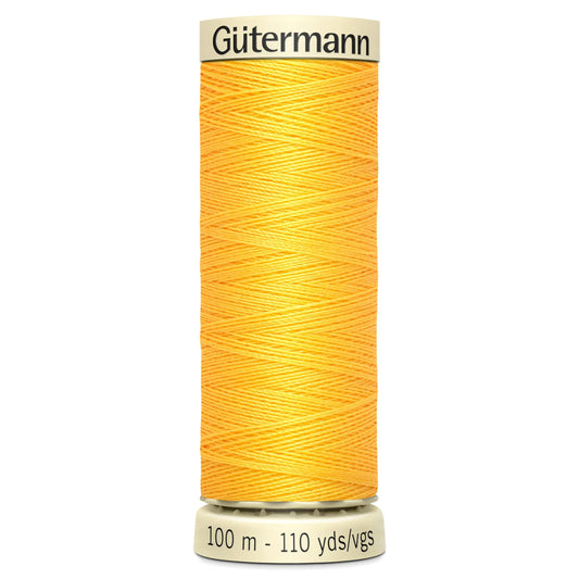 417 Gutermann Sew All Thread 100m - Pineapple Yellow