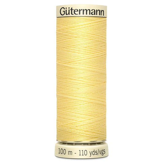 578 Gutermann Sew All Thread 100m - Lemon