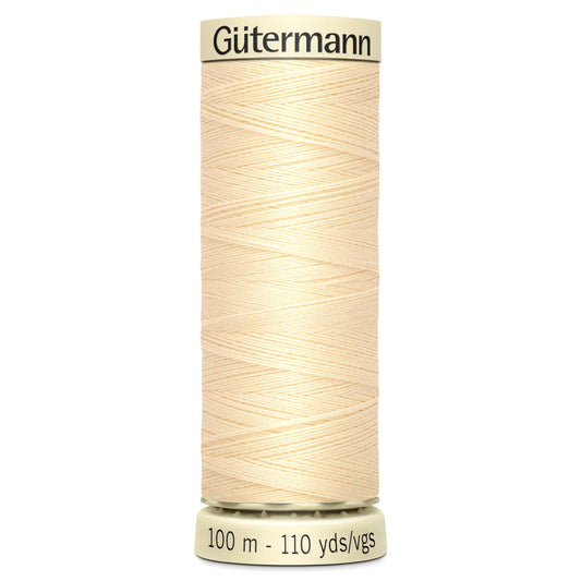 610 Gutermann Sew All Thread 100m - Parchment