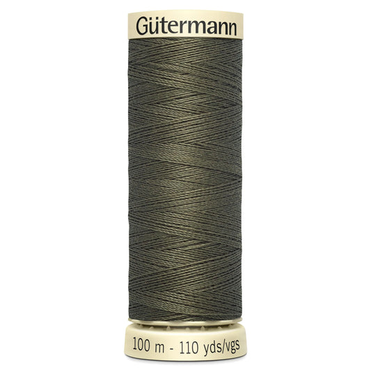 676 Gutermann Sew All Thread 100m - Dark Khaki