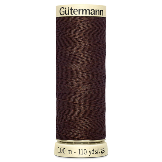 694 Gutermann Sew All Thread 100m - Brunette