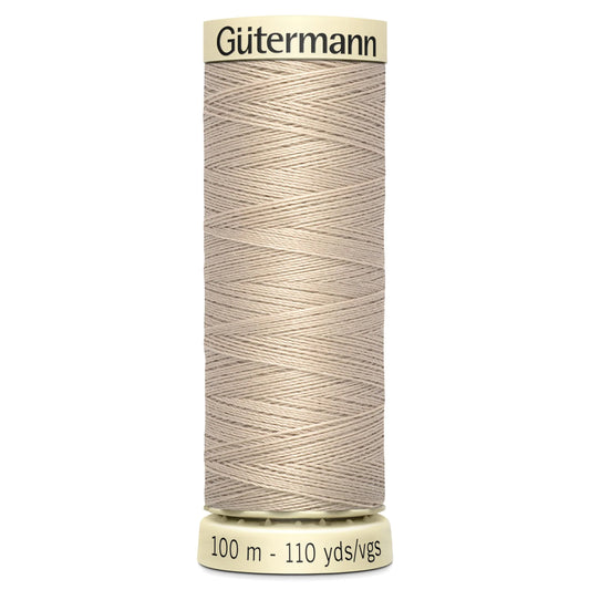 722 Gutermann Sew All Thread 100m - Beige Bone