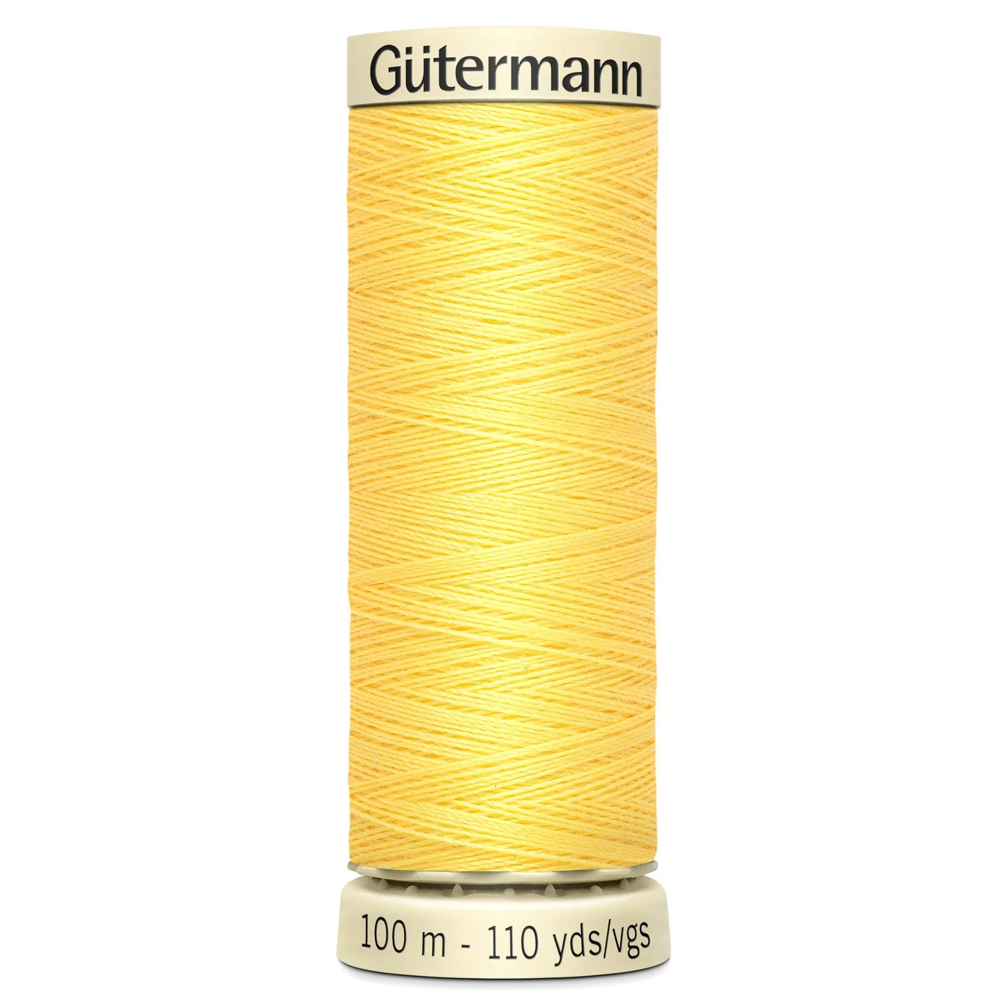 852 Gutermann Sew All Thread 100m - Baby Yellow / Primrose