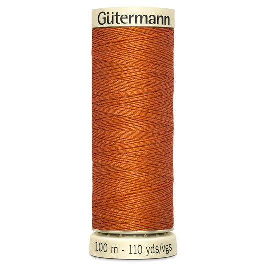 982 Gutermann Sew All Thread 100m - Orange Dusk