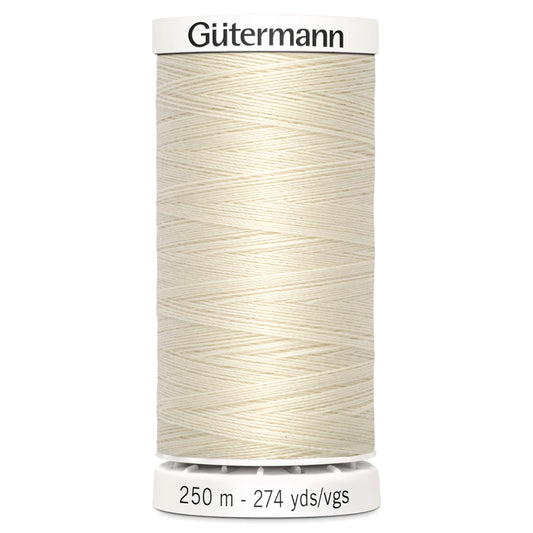 802 Gutermann Sew All 250m - Porcelain