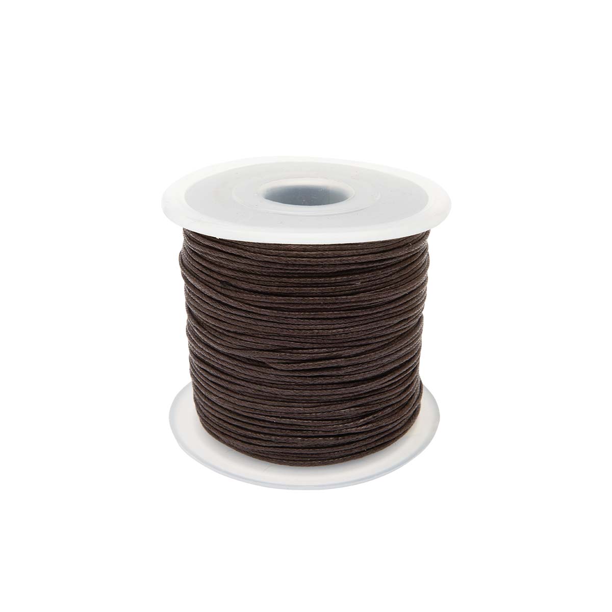 Waxed Cord 1mm Brown