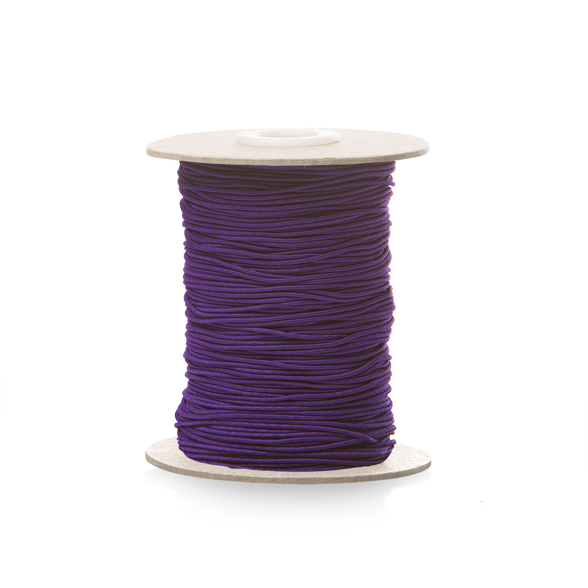 Colour Round Elastic Dark Purple