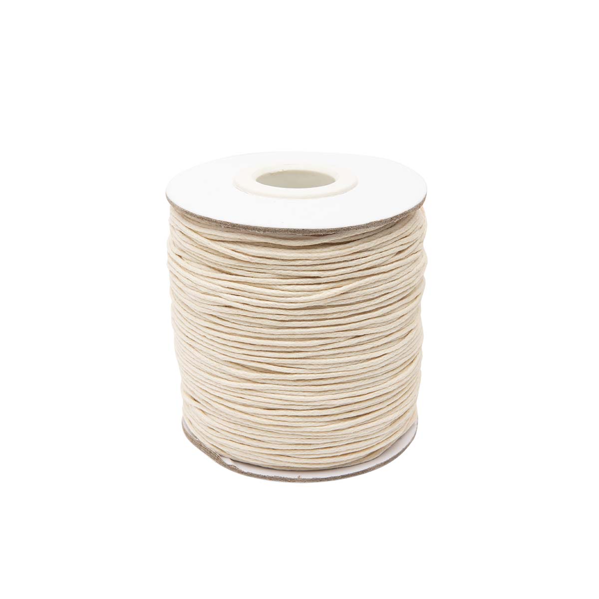 Waxed Cord 1mm Natural