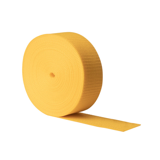 Yellow Polypropylene Webbing 25mm