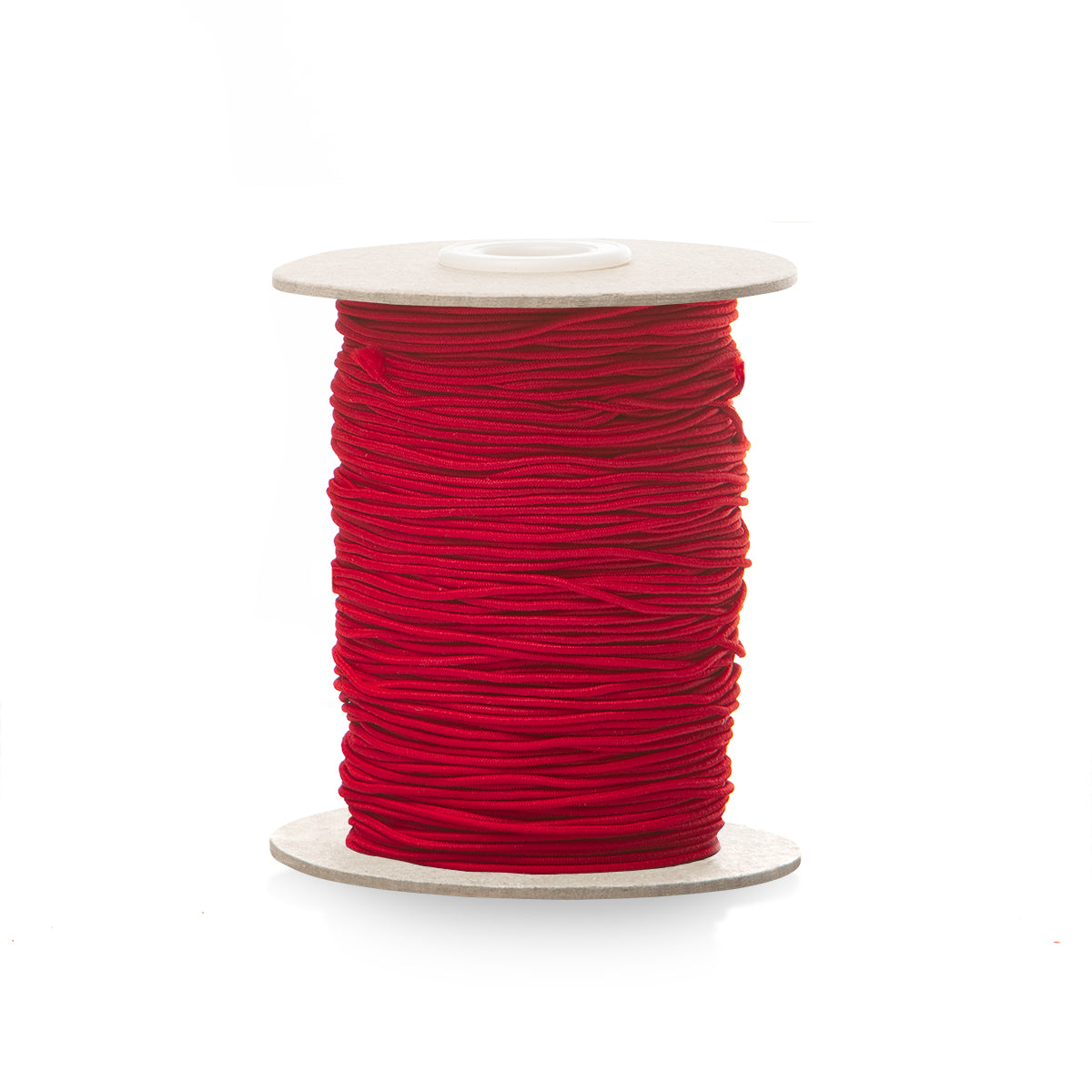 Colour Round Elastic Red