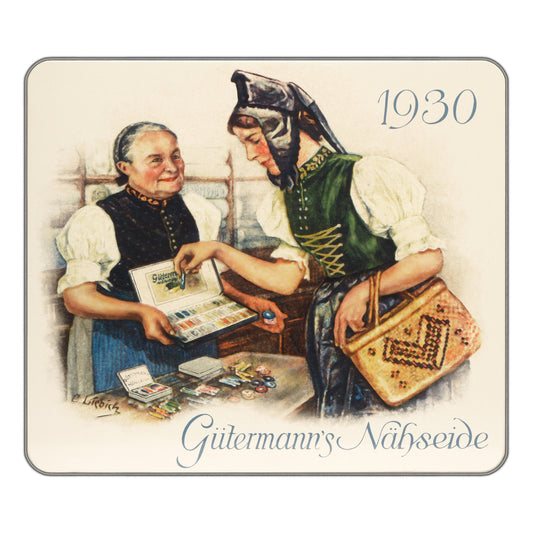 Gutermann Thread Storage Tin - Nostalgic '1930' - Sew-All: 30 x 100m - Assorted