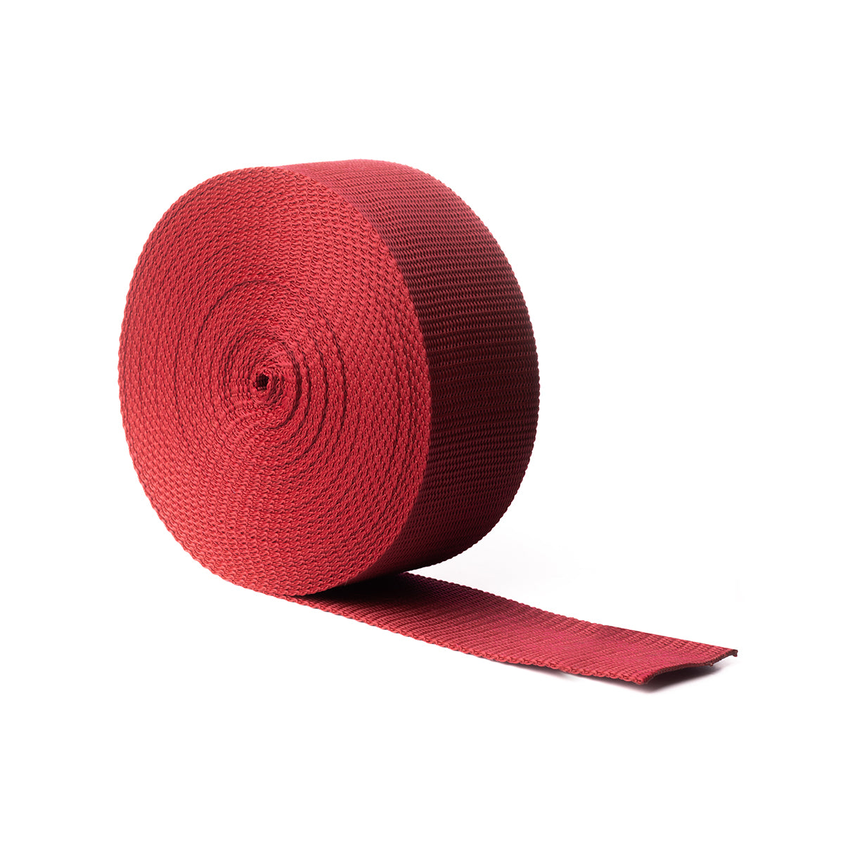 Burgundy Polypropylene Webbing 50mm