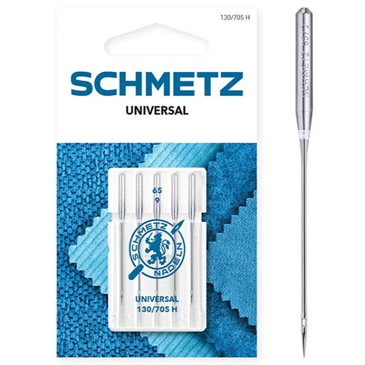 Schmetz Universal Size 65 Machine Needles 5 Piece Card SCH-718397