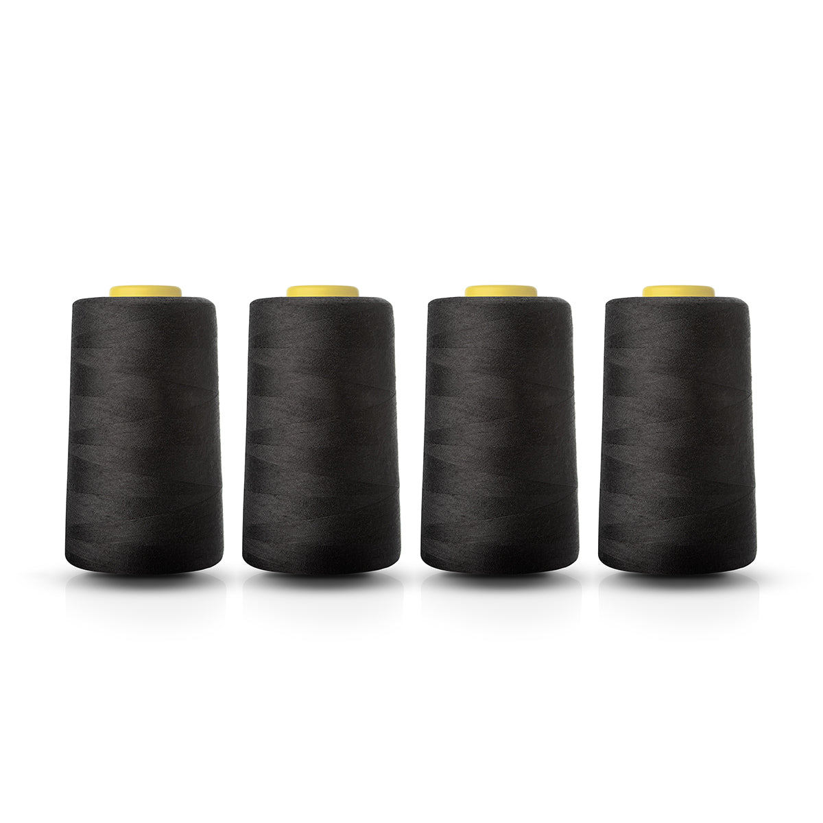 Overlocking Thread x 4 Black