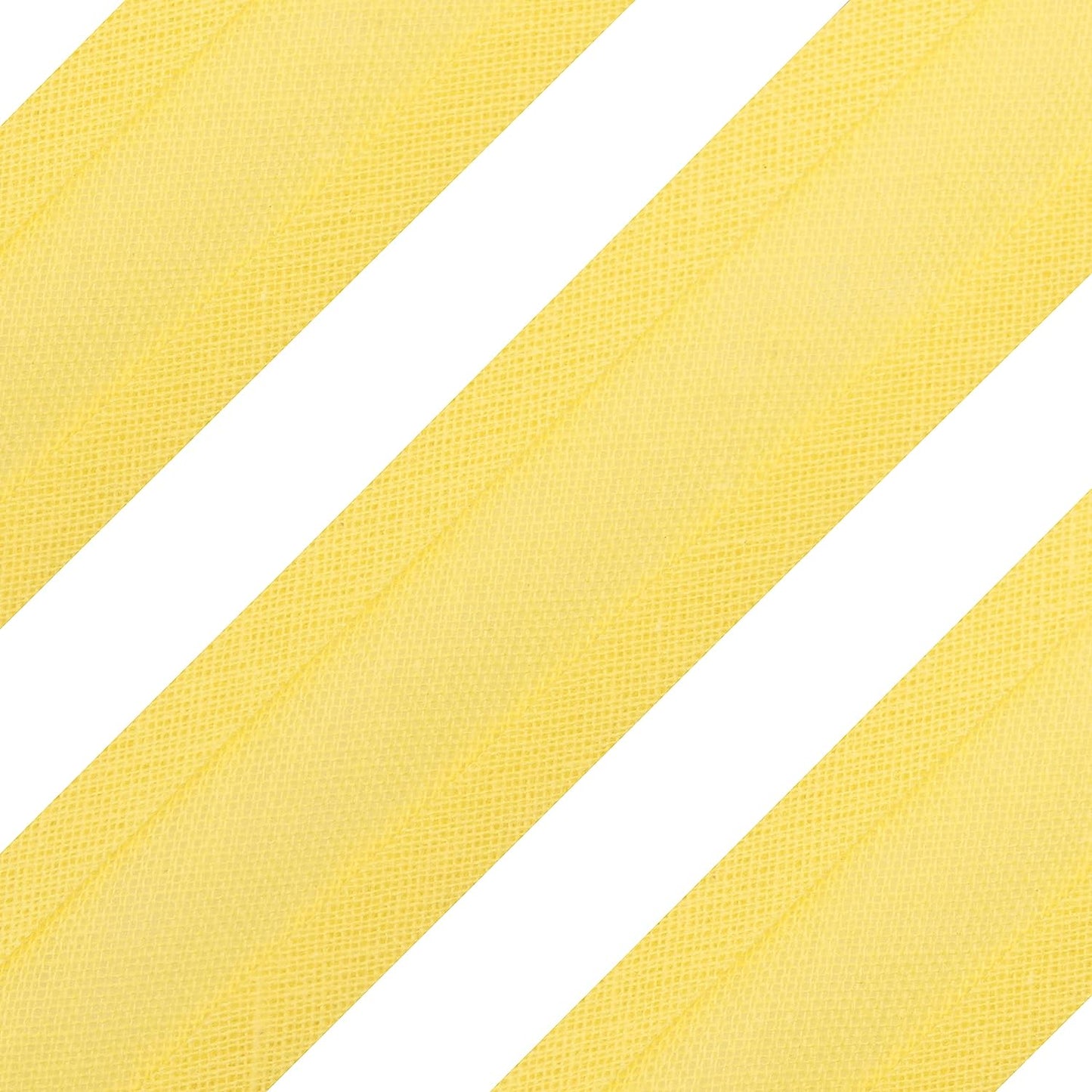 Yellow Bias Binding Tape, Cotton, 1 Inch / 25mm