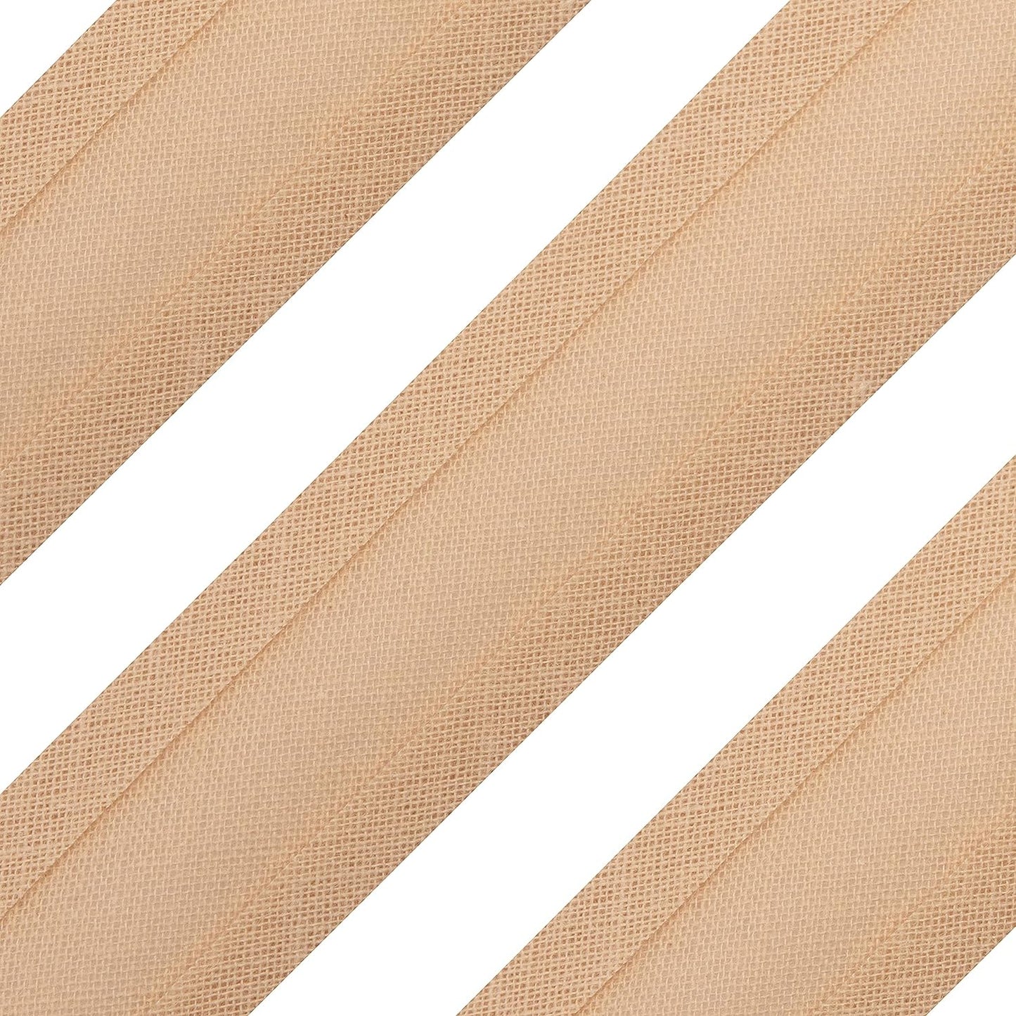 Beige Bias Binding Tape, Cotton, 1 Inch / 25mm