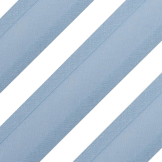 Sky Blue Bias Binding Tape, Cotton, 1 Inch / 25mm