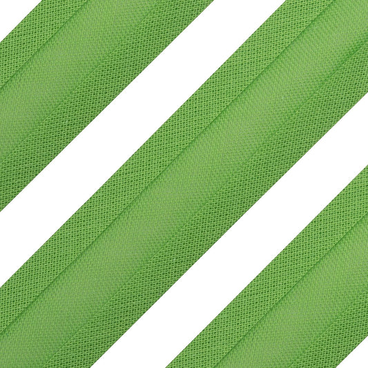 Lime Bias Binding Tape, Cotton, 1 Inch / 25mm