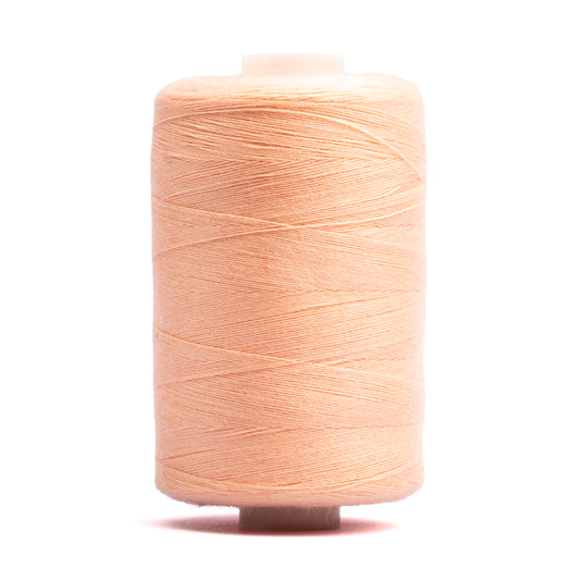 Realm Overlocking Sewing Machine Polyester Thread x One 1000 Yard Spool - Apricot