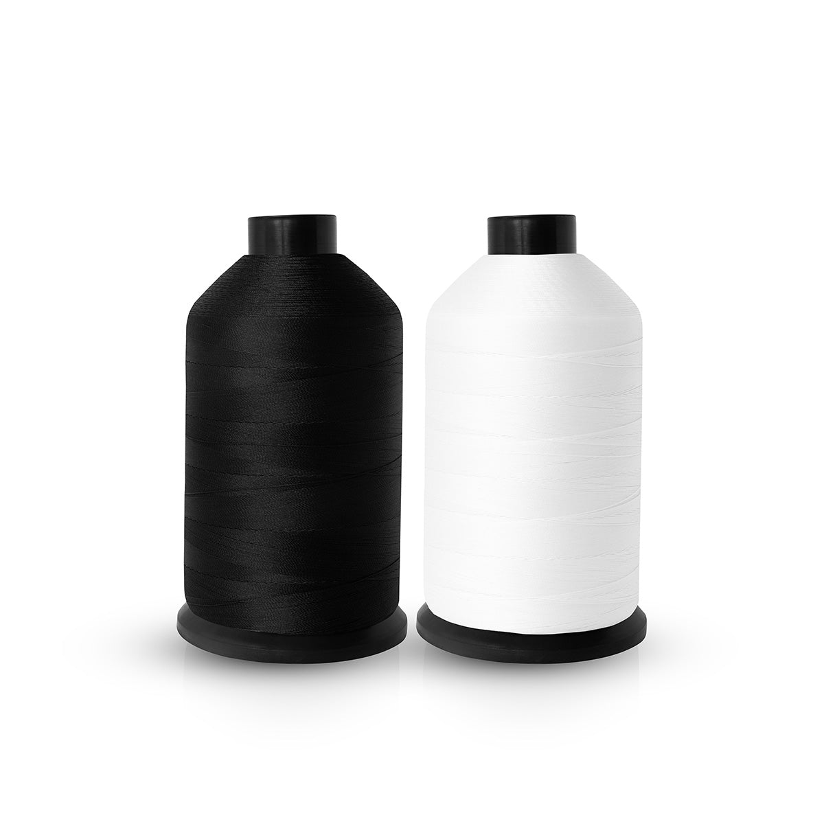 Black & White Twin Pack Bonded Nylon 40's 3000m