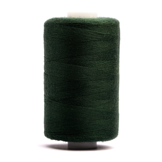 Realm Overlocking Sewing Machine Polyester Thread x One 1000 Yard Spool - Bottle Green