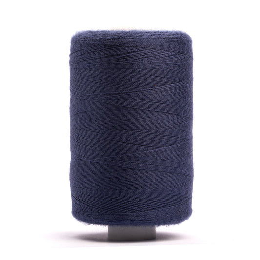 Realm Overlocking Sewing Machine Polyester Thread x One 1000 Yard Spool - Denim Blue