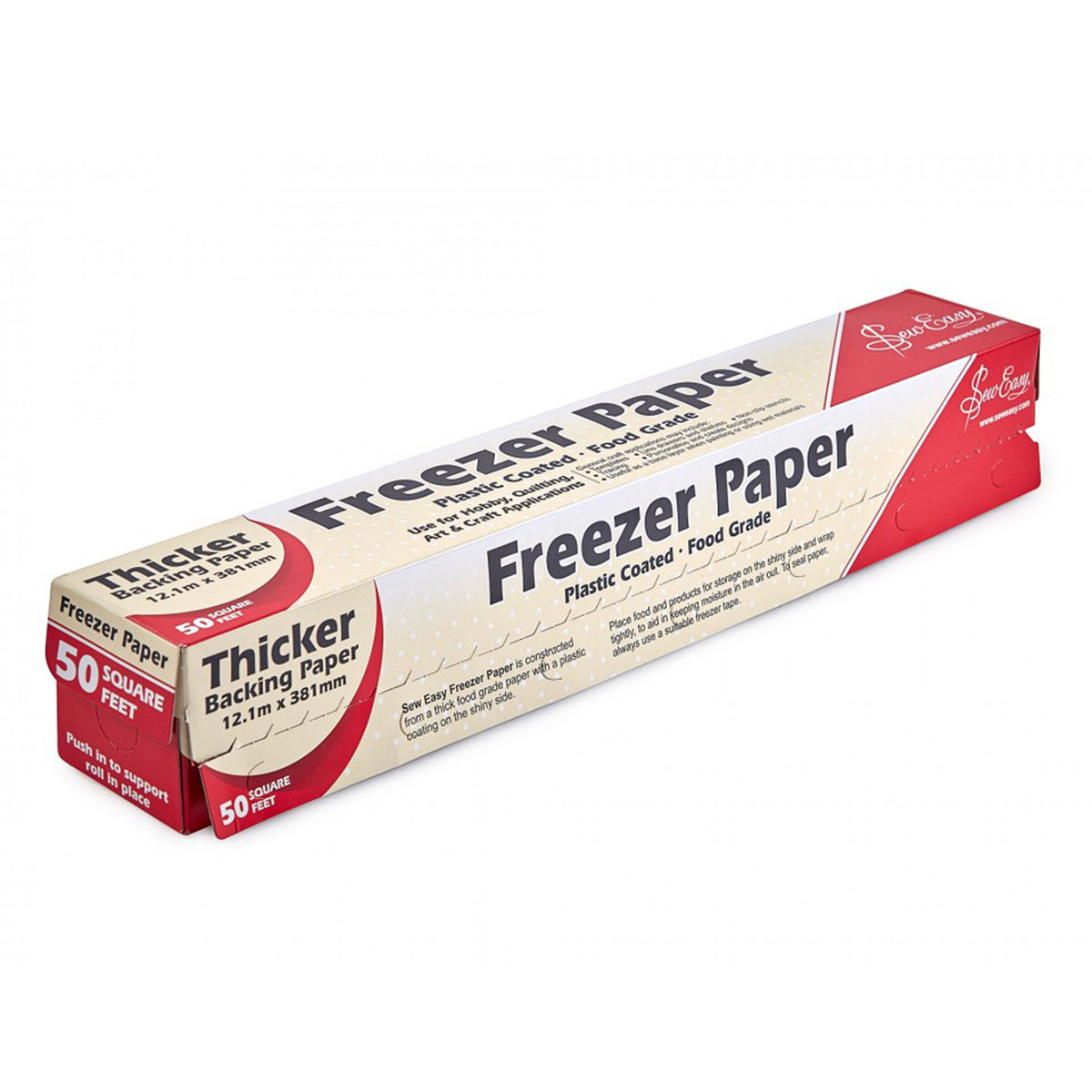 Sew Easy Freezer Paper Roll – 12.1m x 381mm