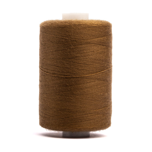 Realm Overlocking Sewing Machine Polyester Thread x One 1000 Yard Spool - Gold