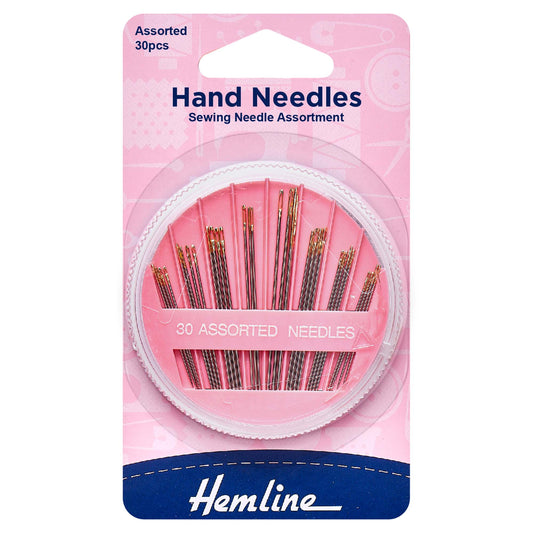 Hemline Compact Assorted Hand Sewing Needles - H210.30