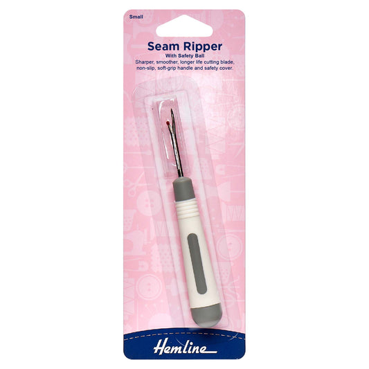 Hemline Soft Grip Small Seam Ripper - H262.ST
