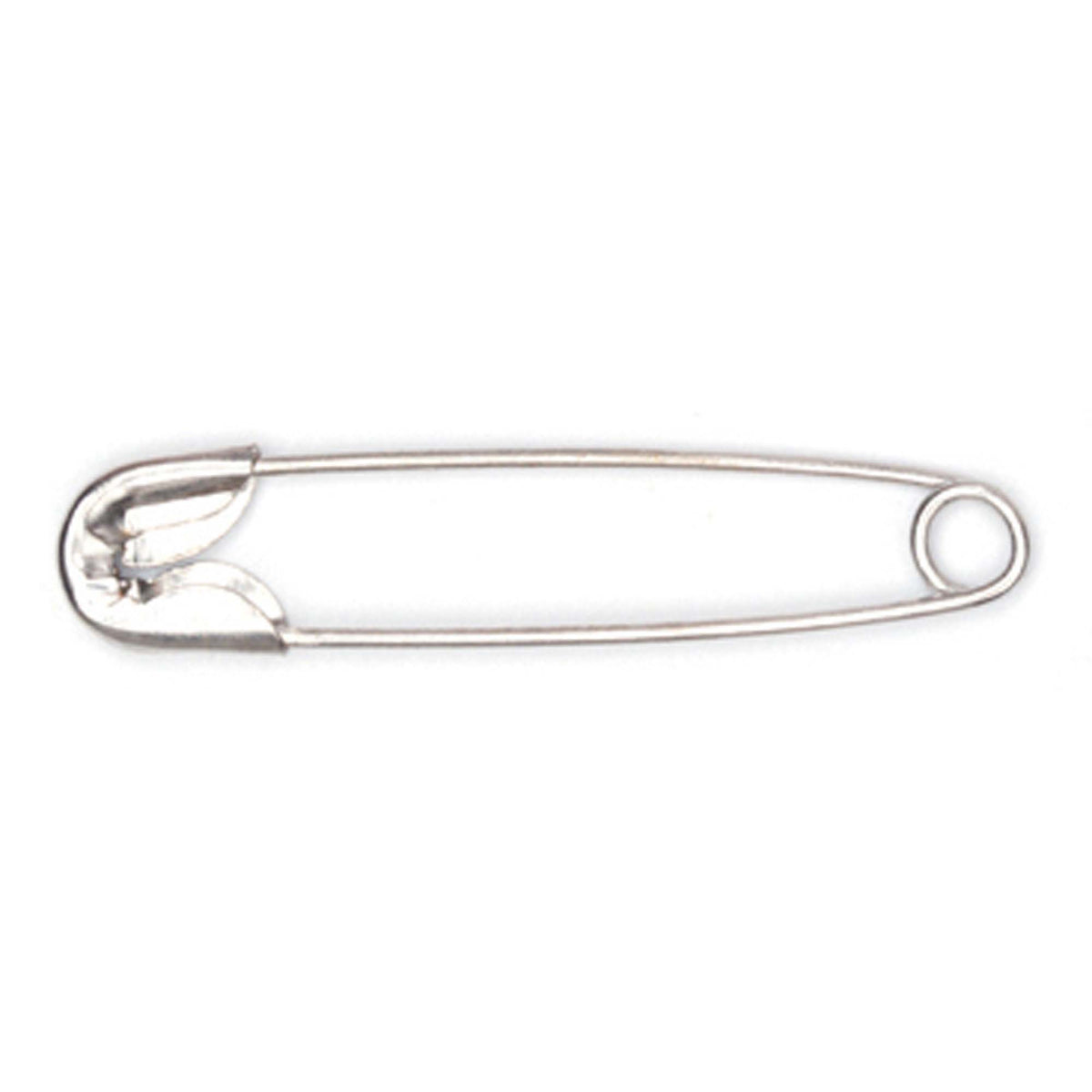 Hemline Safety Pins – Nickel Value Pack of 100 - H410.0.100