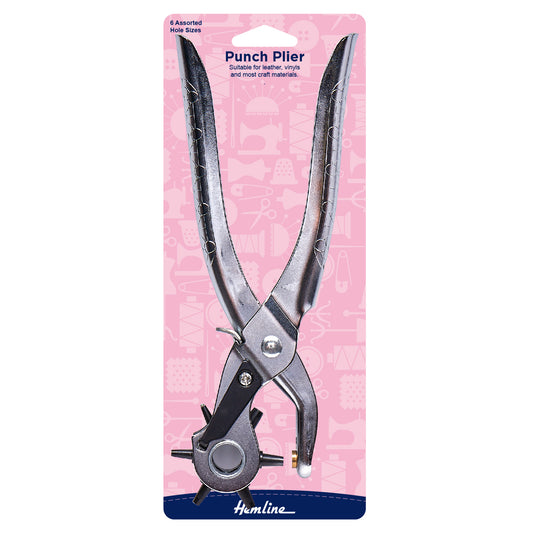 Hemline 6-Hole Punch Pliers - H893